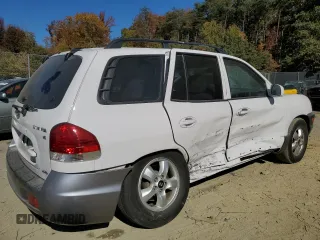 2005 Hyundai Santa Fe GLS with VIN KM8SC73D85U921384, listed as a Copart auction lot 77441524 with 33,254 mi miles and Salvage Title. Bid and sale history available at carsss.com. Image 3.