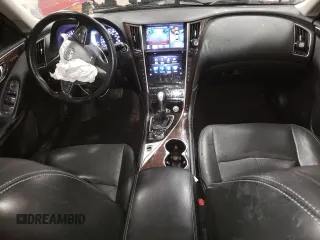 2016 Infiniti Q50 3.0t Premium with VIN JN1EV7ARXGM344387, listed as a Copart auction lot 43979475 with 103,539 mi miles and Salvage Title. Bid and sale history available at carsss.com. Image 8.
