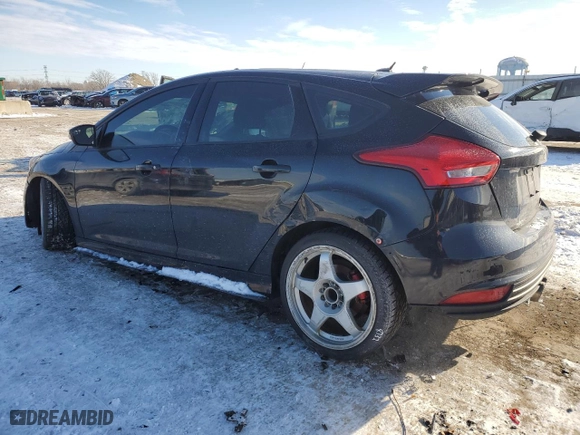 2017 Ford Focus ST with VIN 1FADP3L93HL331728, listed as a Copart auction lot 87671865 with 72,739 mi miles and Salvage Title. Bid and sale history available at carsss.com. Image 2.