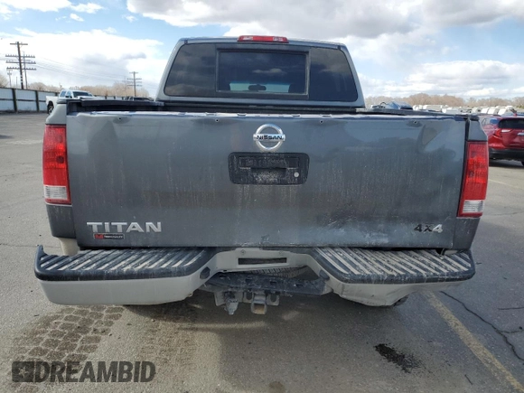 2015 Nissan Titan S with VIN 1N6AA0EJ3FN510726, listed as a Copart auction lot 49735805 with 111,032 mi miles and Salvage title. Bid and sale history available at DreamBid. Image 6.