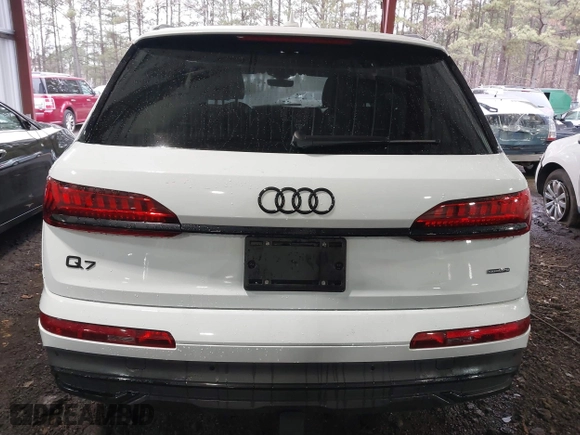 2023 Audi Q7 Premium Plus with VIN WA1LXBF76PD002387, listed as a IAAI auction lot 41307681 with 27,674 mi miles. Bid and sale history available at carsss.com. Image 16.