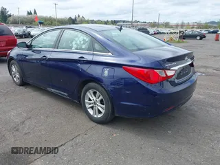 2013 Hyundai Sonata GLS with VIN 5NPEB4AC3DH669307, listed as a IAAI auction lot 42015043 with 105,690 mi miles and . Bid and sale history available at carsss.com. Image 3.