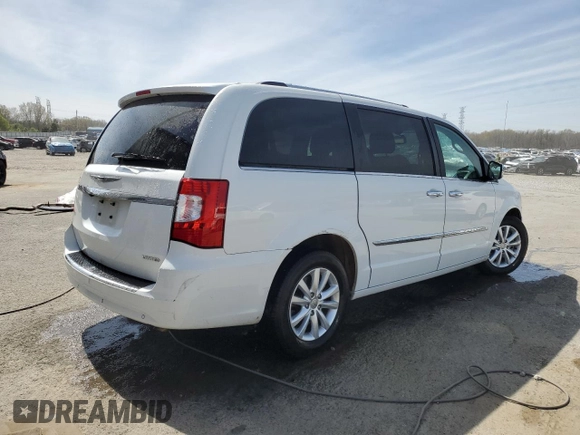 2016 Chrysler Town & Country Limited Platinum with VIN 2C4RC1GG7GR121101, listed as a Copart auction lot 50363845 with 95,022 mi miles and Salvage Title. Bid and sale history available at carsss.com. Image 3.