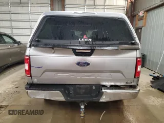 2020 Ford F-150 XL with VIN 1FTEW1E57LKF44499, listed as a Copart auction lot 60336735 with 156,745 mi miles and Salvage title. Bid and sale history available at DreamBid. Image 6.
