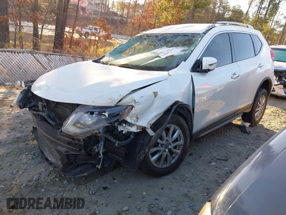 2018 Nissan Rogue S with VIN KNMAT2MT1JP597051, listed as a IAAI auction lot 41814178 with 181,563 mi miles and . Bid and sale history available at carsss.com. Image 2.