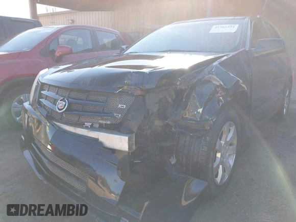 2008 Cadillac SRX AWD with VIN 1GYEE437080212779, listed as a IAAI auction lot 41703254 with 182,914 mi miles. Bid and sale history available at carsss.com. Image 6.