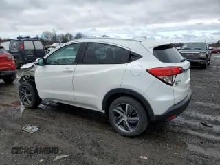 2021 Honda HR-V EX with VIN 3CZRU6H51MM736084, listed as a Copart auction lot 49614805 with 53,282 mi miles and Salvage Title. Bid and sale history available at carsss.com. Image 2.