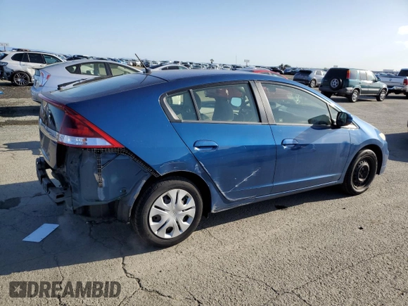 2013 Honda Insight with VIN JHMZE2H3XDS005377, listed as a Copart auction lot 50602815 with 112,177 mi miles and Salvage title. Bid and sale history available at DreamBid. Image 3.