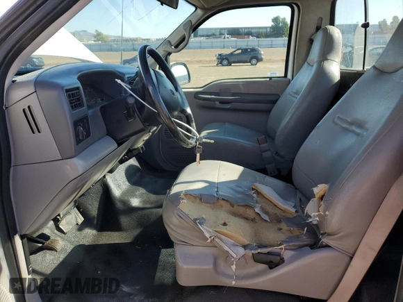 2001 Ford F-250 XL with VIN 1FTNF20L71EB45650, listed as a Copart auction lot 79976034 with 208,956 mi miles and Clean title. Bid and sale history available at DreamBid. Image 7.