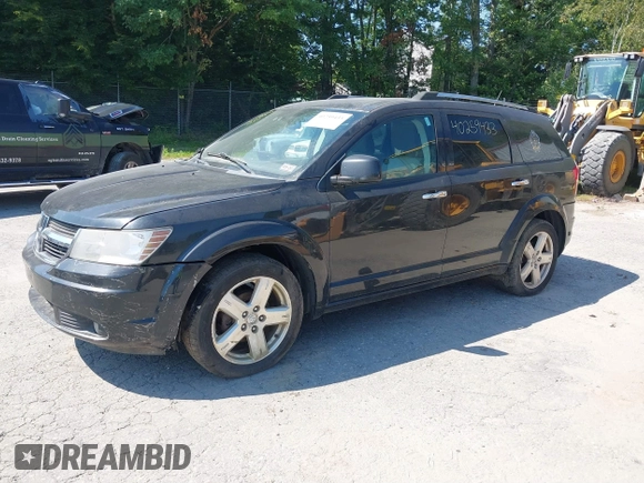 2009 Dodge Journey R/T with VIN 3D4GH67V99T139333, listed as a IAAI auction lot 40259433 with 189,762 mi miles. Bid and sale history available at carsss.com. Image 2.