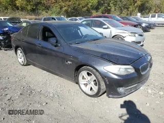 2011 BMW 5 Series 535i xDrive with VIN WBAFU7C55BC877287, listed as a Copart auction lot 76370224 with 165,669 mi miles and Salvage Title. Bid and sale history available at carsss.com. Image 4.