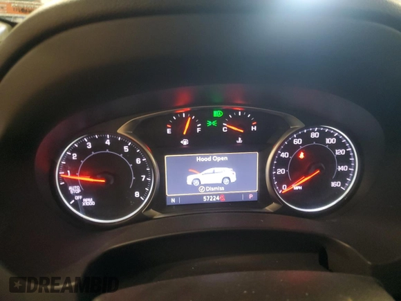 2022 GMC Terrain SLT with VIN 3GKALPEV1NL311962, listed as a Copart auction lot 50881925 with 57,224 mi miles and Salvage Title. Bid and sale history available at carsss.com. Image 9.