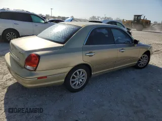 2003 Hyundai XG with VIN KMHFU45E33A263653, listed as a Copart auction lot 76914324 with Not Provided miles and Non Repairable. Bid and sale history available at carsss.com. Image 3.