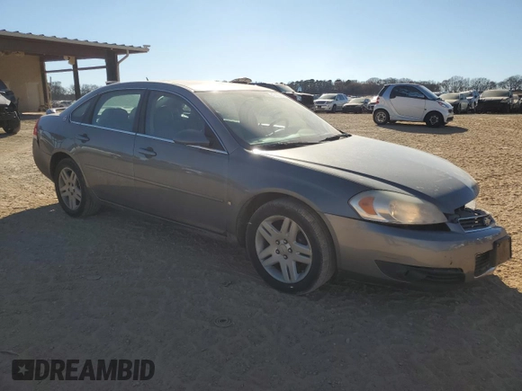 2007 Chevrolet Impala LT with VIN 2G1WC58RX79104912, listed as a Copart auction lot 47450135 with 195,886 mi miles and Salvage Title. Bid and sale history available at DreamBid. Image 4.