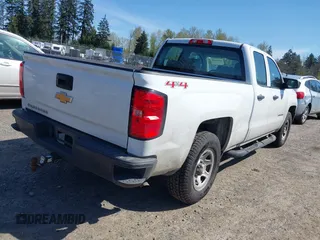 2017 Chevrolet Silverado 1500 Work Truck with VIN 1GCVKNEC6HZ336243, listed as a IAAI auction lot 41985600 with 162,203 mi miles. Bid and sale history available at carsss.com. Image 4.