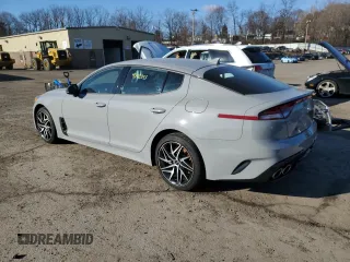 2023 Kia Stinger GT-Line with VIN KNAE35LD7P6134274, listed as a Copart auction lot 47412895 with 34,413 mi miles and Salvage Title. Bid and sale history available at DreamBid. Image 2.