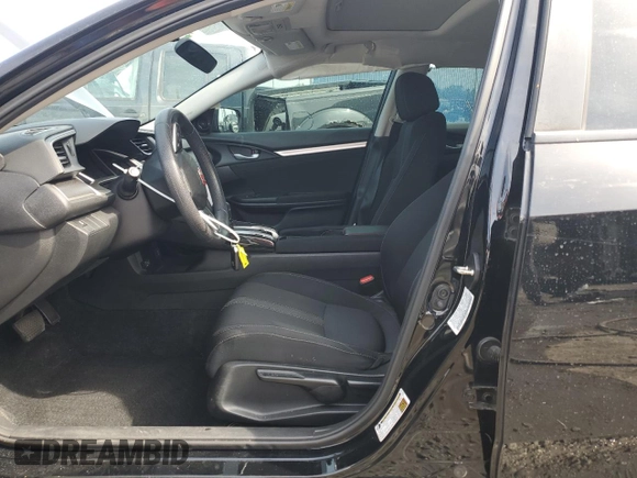 2017 Honda Civic EX z VIN 19XFC2F79HE067295, wystawiony jako Copart lot #54195515 z przebiegiem 59 980 mil mil oraz Szkoda całkowita • Salvage title. Historia ofert i sprzedaży dostępna na DreamBid. Obrazek 7.