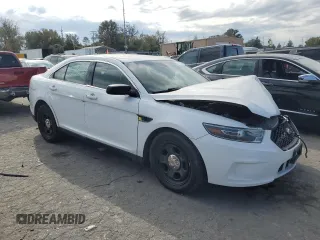 2017 Ford Police Interceptor with VIN 1FAHP2L83HG145067, listed as a Copart auction lot 76990514 with 112,165 mi miles and Salvage title. Bid and sale history available at DreamBid. Image 4.