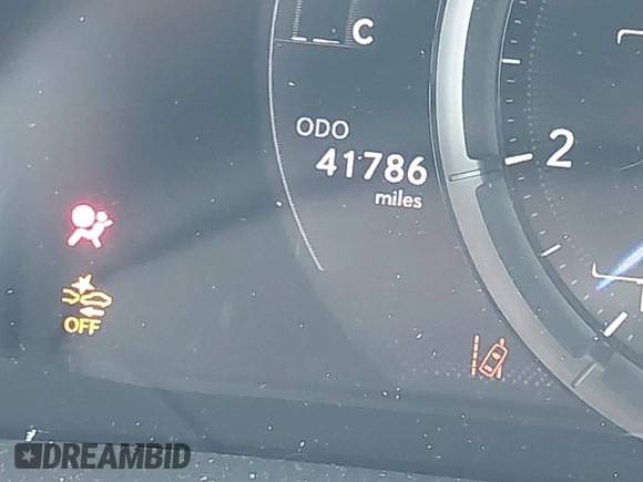 2021 Lexus ES 350 F Sport with VIN 58AGZ1B16MU098924, listed as a IAAI auction lot 42039190 with 41,786 mi miles and . Bid and sale history available at DreamBid. Image 16.
