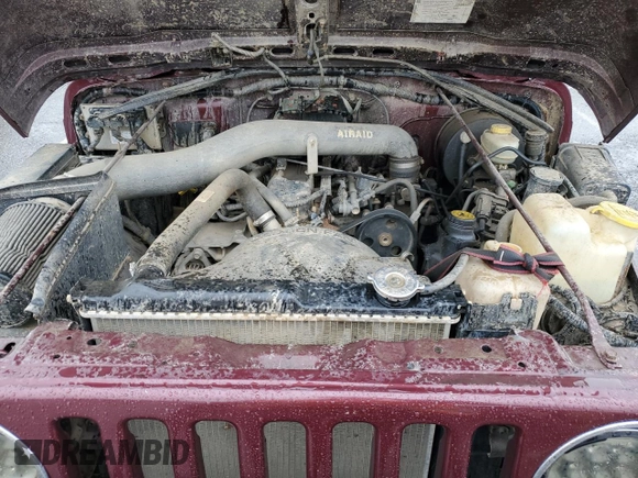 2001 Jeep Wrangler SE with VIN 1J4FA29P61P303287, listed as a Copart auction lot 48583385 with 162,447 mi miles and Salvage Title. Bid and sale history available at carsss.com. Image 11.