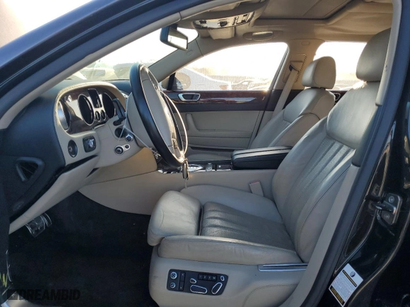 2006 Bentley Continental Flying Spur with VIN SCBBR53W26C036939, listed as a Copart auction lot 77526884 with 54,696 mi miles and Salvage Title. Bid and sale history available at carsss.com. Image 7.
