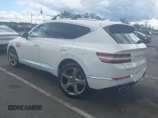 2024 Genesis GV80 with VIN KMUHCESC0RU173549, listed as a IAAI auction lot 42333368 with 7,526 mi miles and . Bid and sale history available at DreamBid. Image 3.