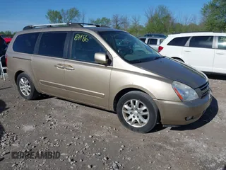2006 Kia Sedona LX with VIN KNDMB233366102363, listed as a IAAI auction lot 42284986 with 241,592 mi miles and . Bid and sale history available at DreamBid. Image 1.