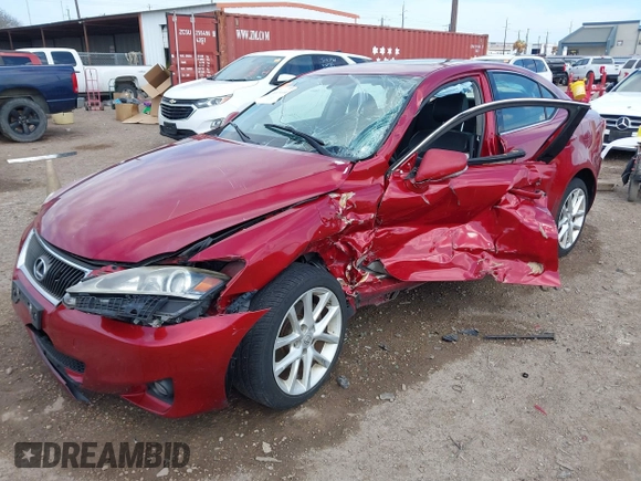 2012 Lexus IS 250 with VIN JTHCF5C29C5060225, listed as a IAAI auction lot 41494116 with 100,208 mi miles and . Bid and sale history available at DreamBid. Image 6.