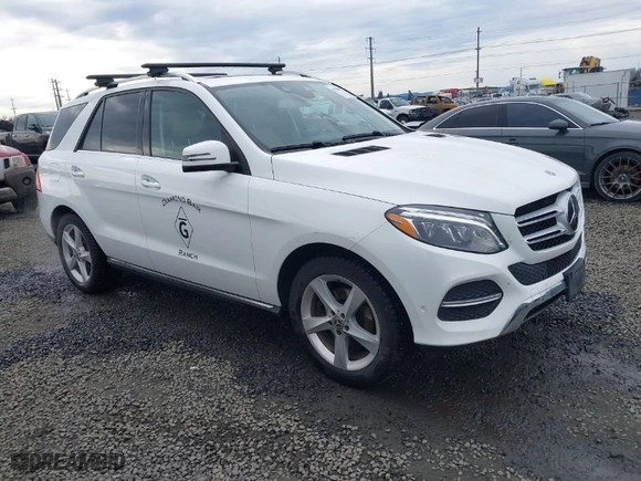 2017 Mercedes-Benz GLE with VIN 4JGDA5HB4HA964720, listed as a IAAI auction lot 41588045 with 66,549 mi miles. Bid and sale history available at carsss.com. Image 1.