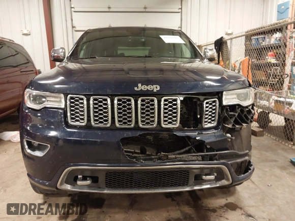2017 Jeep Grand Cherokee Overland with VIN 1C4RJFCG3HC693897, listed as a IAAI auction lot 41636323 with 105,575 mi miles. Bid and sale history available at carsss.com. Image 6.
