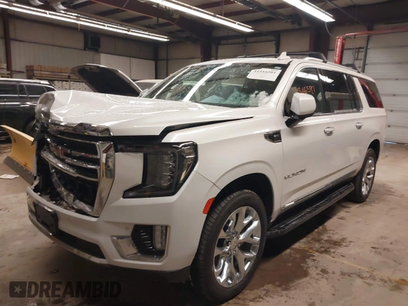 2021 GMC Yukon XL SLT with VIN 1GKS2GKD2MR428489, listed as a IAAI auction lot 41516581 with 69,472 mi miles. Bid and sale history available at carsss.com. Image 17.