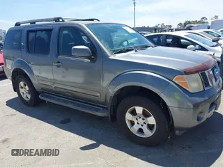 2006 Nissan Pathfinder SE with VIN 5N1AR18W06C648241, listed as a IAAI auction lot 42819890 with 134,006 mi miles and . Bid and sale history available at DreamBid. Image 1.