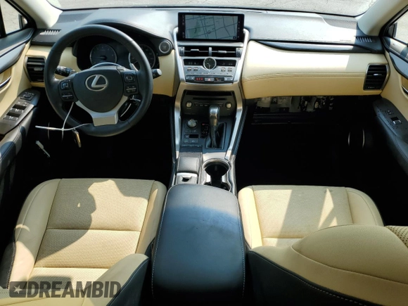 2019 Lexus NX 300 with VIN JTJBARBZ1K2210620, listed as a Copart auction lot 58600295 with 48,730 mi miles and Salvage title. Bid and sale history available at DreamBid. Image 8.