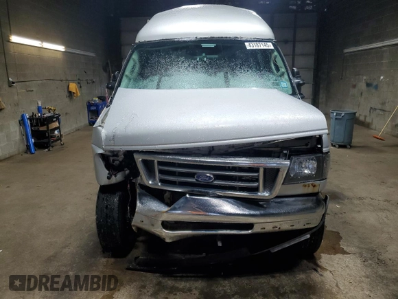 2007 Ford Econoline Cargo Recreational with VIN 1FTSS34L87DA90588, listed as a Copart auction lot 43187145 with Not Provided miles and Salvage Title. Bid and sale history available at carsss.com. Image 5.