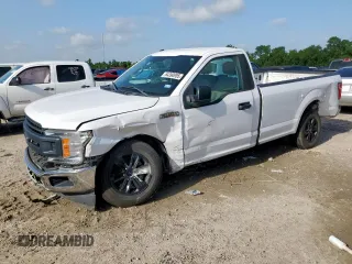 2018 Ford F-150 XL z VIN 1FTMF1CB6JKC22230, wystawiony jako Copart lot #64390955 z przebiegiem 87 559 mil mil oraz Szkoda całkowita • Salvage title. Historia ofert i sprzedaży dostępna na DreamBid. Obrazek 1.
