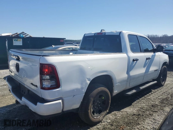 2023 Ram 1500 Big Horn with VIN 1C6SRFBT1PN590786, listed as a Copart auction lot 47774805 with 39,365 mi miles and Salvage Title. Bid and sale history available at carsss.com. Image 3.