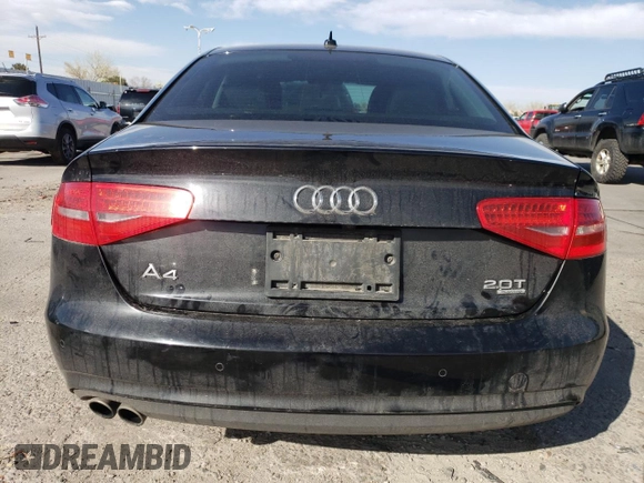 2013 Audi A4 Premium Plus with VIN WAUFFAFL6DN028231, listed as a Copart auction lot 53315575 with 101,561 mi miles and Salvage Title. Bid and sale history available at carsss.com. Image 6.