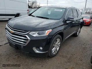 2022 Chevrolet Traverse High Country with VIN 1GNEVKKW1JJ237409, listed as a Copart auction lot 81623993 with 51,556 mi miles and Salvage Title. Bid and sale history available at carsss.com. Image 1.
