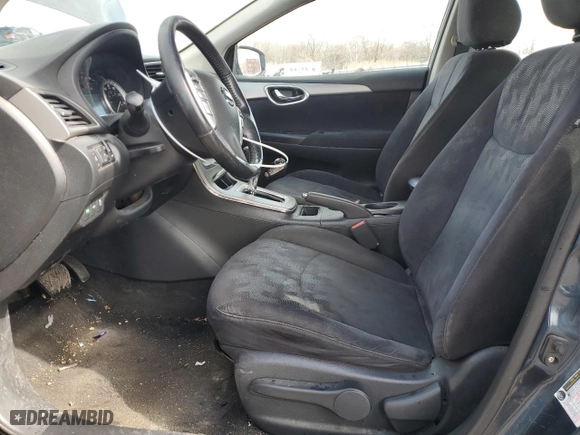 2013 Nissan Sentra SV with VIN 3N1AB7APXDL669682, listed as a Copart auction lot 49552735 with 167,009 mi miles and Salvage Title. Bid and sale history available at carsss.com. Image 7.