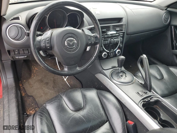 2004 Mazda RX-8 with VIN JM1FE17NX40123930, listed as a Copart auction lot 73157654 with 0 mi miles and Clean Title. Bid and sale history available at carsss.com. Image 8.