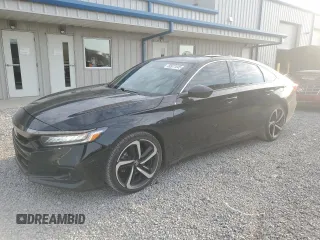 2021 Honda Accord Sport with VIN 1HGCV2F38MA006643, listed as a Copart auction lot 50971545 with 57,829 mi miles and Salvage title. Bid and sale history available at DreamBid. Image 1.