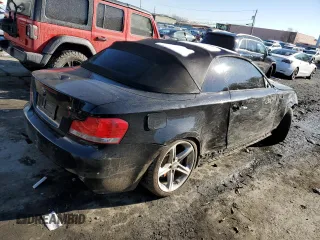 2010 BMW 1 Series 135i with VIN WBAUN9C58AVK41918, listed as a Copart auction lot 86217794 with Not Provided miles and Salvage Title. Bid and sale history available at carsss.com. Image 3.