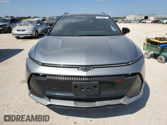 2024 Chevrolet Equinox EV RS z VIN 3GN7DNRP2RS237974, wystawiony jako Copart lot #71756094 z przebiegiem 2024 mil mil oraz Szkody całkowita. Historia ofert i sprzedaży dostępna na DreamBid. Obrazek 5.