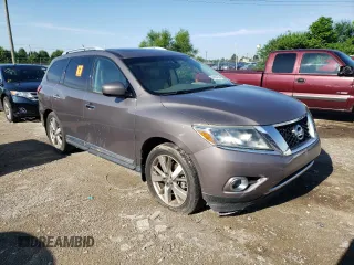 2014 Nissan Pathfinder Platinum с VIN 5N1AR2MN9EC730146, выставлен на аукционе Copart как лот 61604755 с пробегом 119 023 миль миль и Чистый • Clean title. История ставок и продаж доступна на DreamBid. Изображение 4.