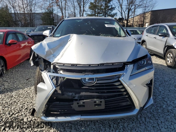 2019 Lexus RX with VIN 2T2BZMCA6KC185069, listed as a Copart auction lot 48859725 with 27,711 mi miles and Salvage Title. Bid and sale history available at carsss.com. Image 5.