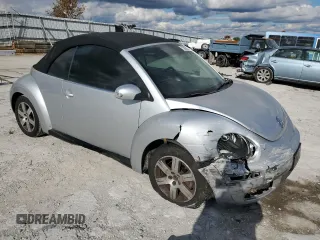 2006 Volkswagen Beetle z VIN 3VWRF31Y96M328760, wystawiony jako Copart lot #75808824 z przebiegiem 142 856 mil mil oraz Szkoda całkowita • Salvage title. Historia ofert i sprzedaży dostępna na DreamBid. Obrazek 4.