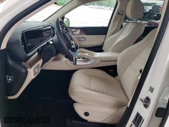 2022 Mercedes-Benz GLS 450 with VIN 4JGFF5KEXNA801997, listed as a Copart auction lot 57117054 with 11,621 mi miles and . Bid and sale history available at DreamBid. Image 7.
