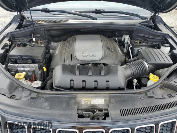 2015 Jeep Grand Cherokee Overland with VIN 1C4RJFCT2FC944001, listed as a Copart auction lot 50500105 with 96,778 mi miles and Salvage Title. Bid and sale history available at carsss.com. Image 12.