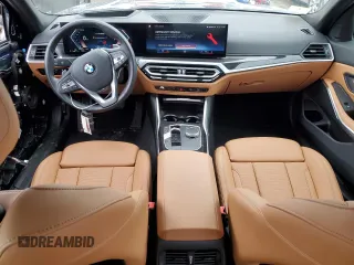 2024 BMW 3 Series 330i xDrive with VIN 3MW89FF09R8E24554, listed as a Copart auction lot 48177775 with 9,363 mi miles and Salvage Title. Bid and sale history available at carsss.com. Image 8.