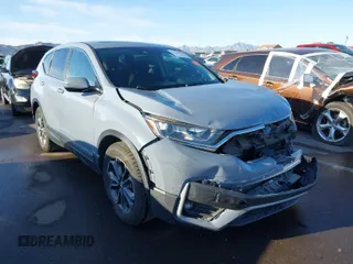 2020 Honda CR-V EX with VIN 7FARW1H53LE003139, listed as a IAAI auction lot 41760529 with 45,010 mi miles. Bid and sale history available at carsss.com. Image 1.